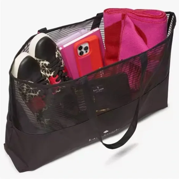 NWT Kate Spade Black Tote Bag - Picture 2 of 5